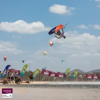 Carlos M�rio Beb� estar� na disputa. Foto: Divulga��o/GKA Kite World Tour