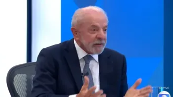 Lula (PT) participou de sabatina nesta quinta-feira (15), na campanha de segundo turno. Foto: Reprodu��o/TV Globo.