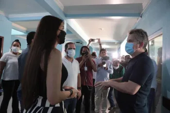 Hospital Regional vai passar por mudana radical na infraestrutura e atendimento, afirma governador em Barra do Bugres