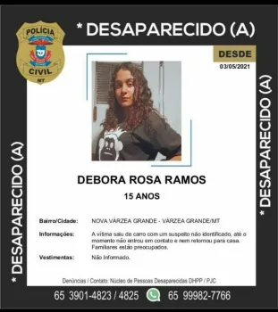 Ap�s 20 dias desaparecida, adolescente � localizada pela Pol�cia Civil