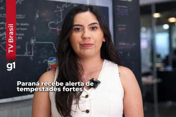 Paran� recebe alerta de tempestades fortes (Ajustada por IA)