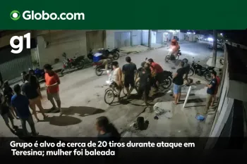 C�meras de seguran�a mostram o momento dos disparos (Ajustada por IA)