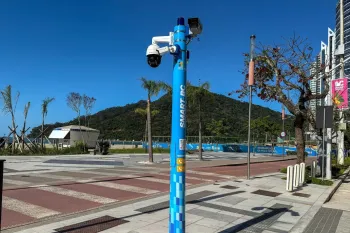 Primeira estrutura foi instalada na segunda-feira (19), na Avenida Atl�ntica, pr�ximo � Rua 4600.
