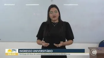 Enem 2026: psic�loga orienta como controlar a ansiedade e chegar mais confiante para a prova Foto: Reprodu��o