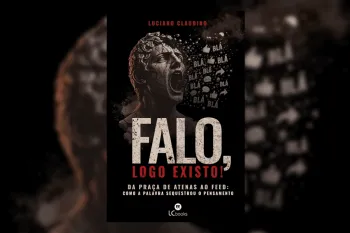 Capa do livro ?Falo, logo existo!? (Imagem: Reprodu��o digital | LC Books Editora)