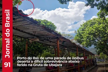 Parte do teto de uma parada de �nibus desaba e deixa comerciante idoso ferido no Centro de Teresina (Ajustada por IA)