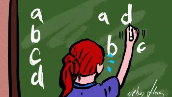 Ilustra��o sobre transtornos de aprendizagem