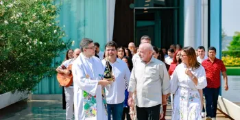 Lula defende respeito �s religi�es no Dia de Nossa Senhora Aparecida (Ricardo Stuckert / PR)