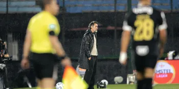 Eduardo Dom�nguez, t�cnico do Atl�tico (Pedro Souza)