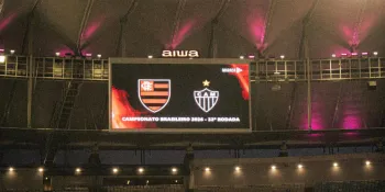 Flamengo e Atl�tico duelam no Maracan� (Foto: Pedro Souza / Atl�tico)