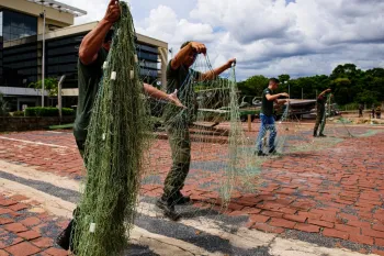 Sema aumenta em 236% apreens�o de redes de pesca durante piracema