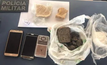 Adolescente � apreendido com droga em Brasnorte