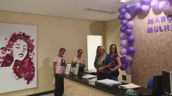 Atividades de sa�de e bem-estar re�ne servidoras de unidade especializada