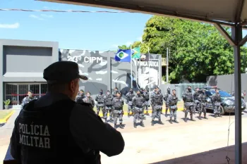 Companhia Independente de For�a T�tica de C�ceres inagura nova sede