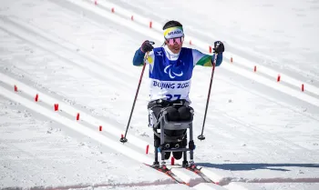 Brasileiros estreiam nos Jogos Paral�mpicos de Inverno