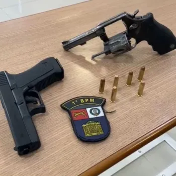 Pol�cia Militar impede roubo � banco e prende dois homens em Cuiab�