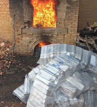 Pol�cia Civil incinera 720 quilos de entorpecentes em Confresa