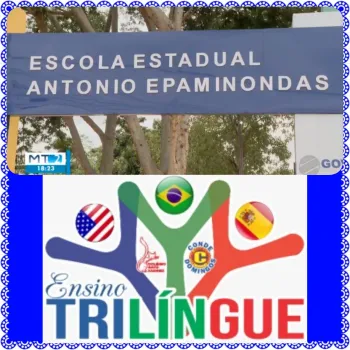 Venha estudar na 1� Escola Tril�ngue da Capital