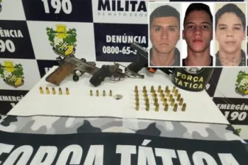 Trio de criminosos morre ap�s confronto com policiais de Sorriso