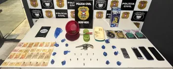 Traficante  detido em flagrante com arma, drogas e veculos em Rondonpolis