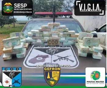 Opera��o conjunta desmantela quadrilha que transportava coca�na de MT para Goi�s