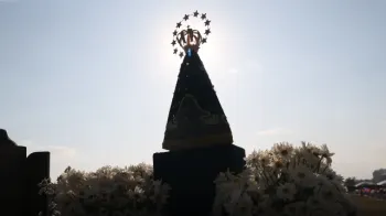 Missa em a��o de gra�as a Nossa Senhora Aparecida na esplanada dos minist�rios. Foto: Valter Campanato/Ag�ncia Brasil