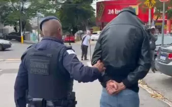 Pris�o do suspeito ocorreu na manh� desta sexta-feira. Foto: GM/Divulga��o