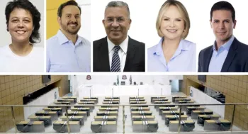 Mariana Conti, Franco Sardelli, Gilmaci Santos, Ana Perugini e Rog�rio Nogueira integram a nova bancada estadual da RMC