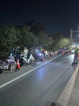 Operao Lei Seca termina com 97 motociclistas multados em Vrzea Grande