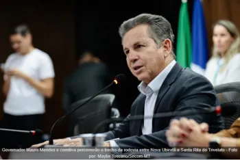 Governador entrega 281,9 km de asfalto novo na MT-140 neste s�bado (15)