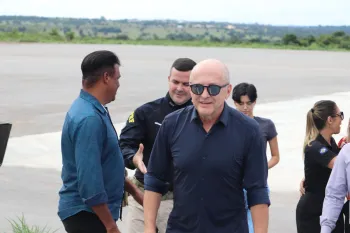 Vice-governador Pivetta vistoria obras em Barra do Garas