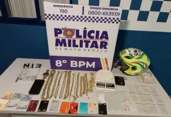 Fora Ttica prende faccionado com diversas pores de drogas em Alta Floresta