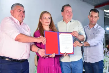 Governo de MT assina termo para constru��o de centro do SER Fam�lia com atendimento a crian�as com autismo