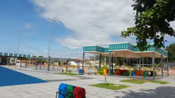 Governo de MT conclui obra de requalificao da praa do Distrito de Bom Jardim