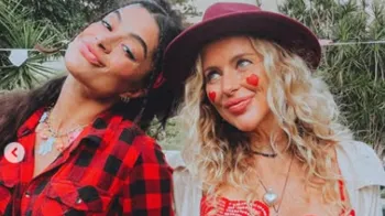 Aline Campos se declara para amiga em despedida: >Muito grata pela nossa amizade>