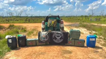 For�as de seguran�a apreendem 500 kg de droga em Rond�nia e causam preju�zo de R$ 5,8 milh�es ao crime organizado