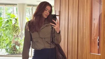 Grazi Massafera exibe boa forma p�s-treino e fala sobre mudan�a na alimenta��o