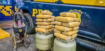 PRF apreende drogas escondidas em botijes de gs em MT