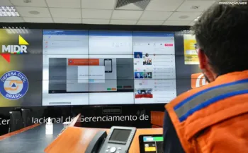 Alertas da Defesa Civil Nacional esto temporariamente fora do ar