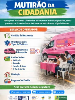 Mutir�o da Cidadania em Nova Quer�ncia