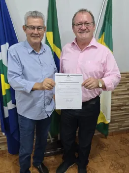 Prefeito Gilmar Wentz nomeia Divino Goiamat como novo Secret�rio de Saneamento e Servi�os Urbanos