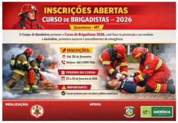 CURSO DE BRIGADISTAS � 2026 Quer�ncia � MT