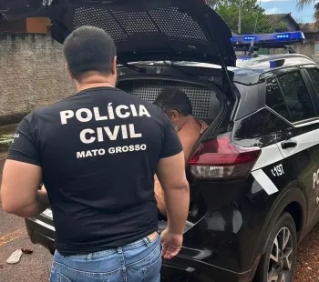 Pol�cia Civil prende homem por importuna��o sexual em Canarana