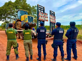 Sema e PM aplicam cerca de R$ 1,5 milh�o em multas durante opera��o contra il�citos ambientais