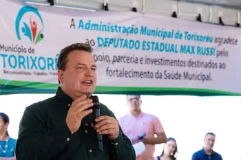 Max Russi celebra entrega de hospital reformado: "Obra que salva vidas"