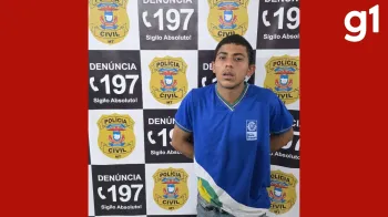 Suspeito foi preso por furto qualificado e ato obsceno. Foto: Reprodu��o
