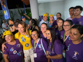 Virginia Mendes � recebida por lideran�as em Rondon�polis - Araguaia Not�cia