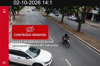 Idoso � atropelado ao tentar atravessar avenida em Cuiab� (Ajustada por IA)