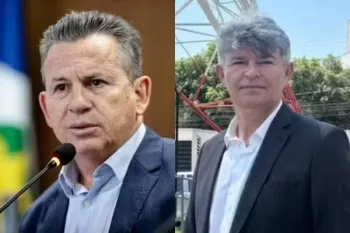 Mauro Mendes (Uni�o) e Z� Medeiros (PL). Foto: Montagem/g1