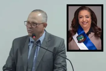 Gilson da Agricultura foi caado or ter ofendido a honra da prefeita Iraci Ferreira. Foto Reproduo